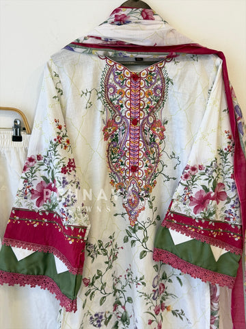 Embroidered Casual Ready To Wear Suit 004
