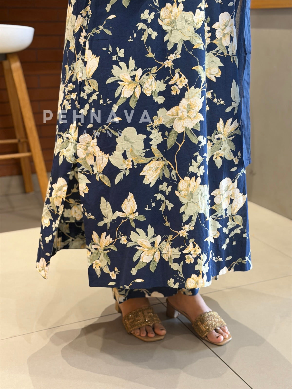 Daily Wear Cotton Printed Three Piece Set SN5144
