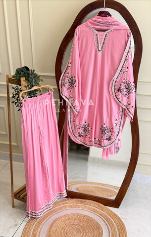Floral Embroidered Farshi Salwar 1067