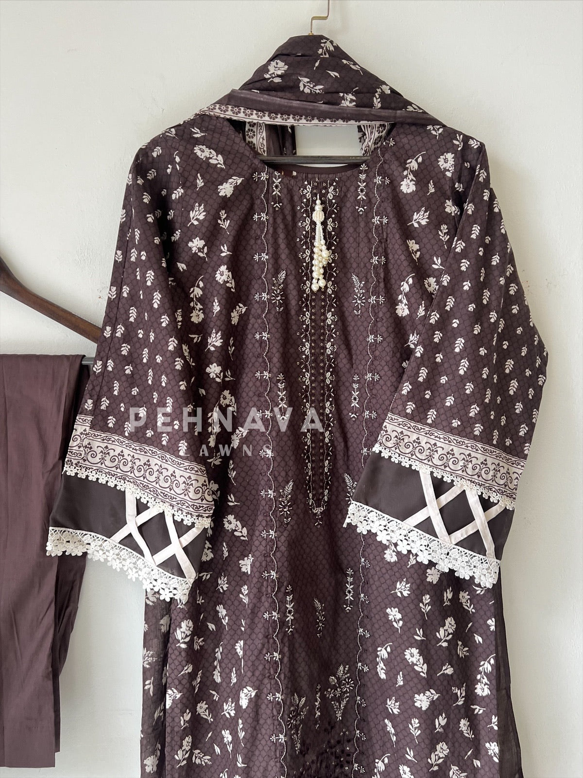 Embroidered Casual Ready To Wear Suit-21001-2