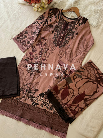 Timeless Floral Print Ready-to-Wear Suit Set-4