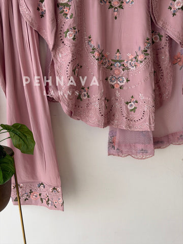 Floral Embroidered Farshi Salwar- 408