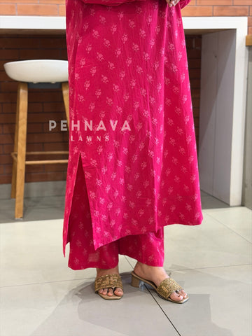 Daily Wear Cotton Printed Co-ord Set SN5294