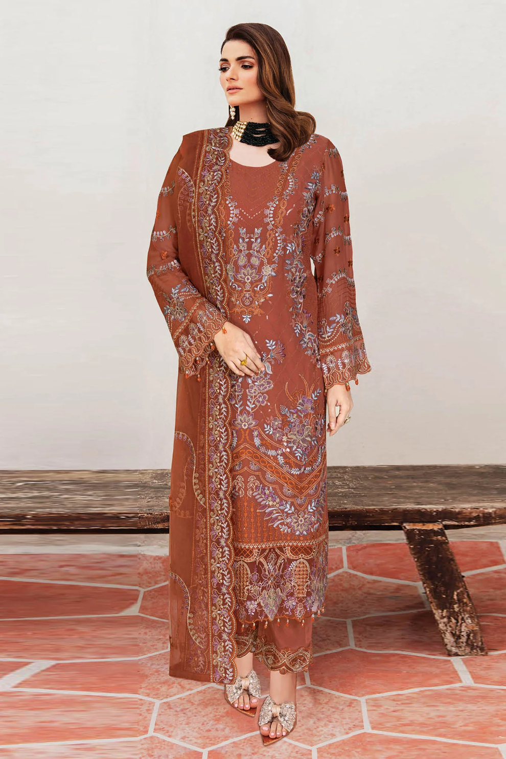 SANGEET Luxury Chiffon Collection Vol-2 by Ramsha | B-210