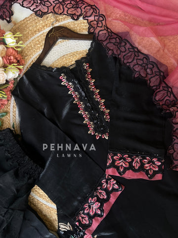 Sequin Detail Suit-1590 - Pehnava Lawns