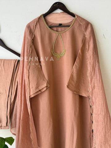 Handworked pastels Suit-3190 - Pehnava Lawns