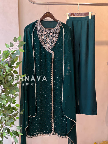 Teenagers Handworked Three Piece Suit Set