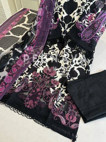 Soft Florals Casual Suit Set1417