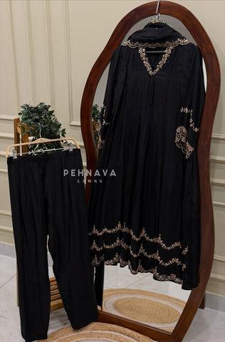 Handworked Anarkali Ensemble