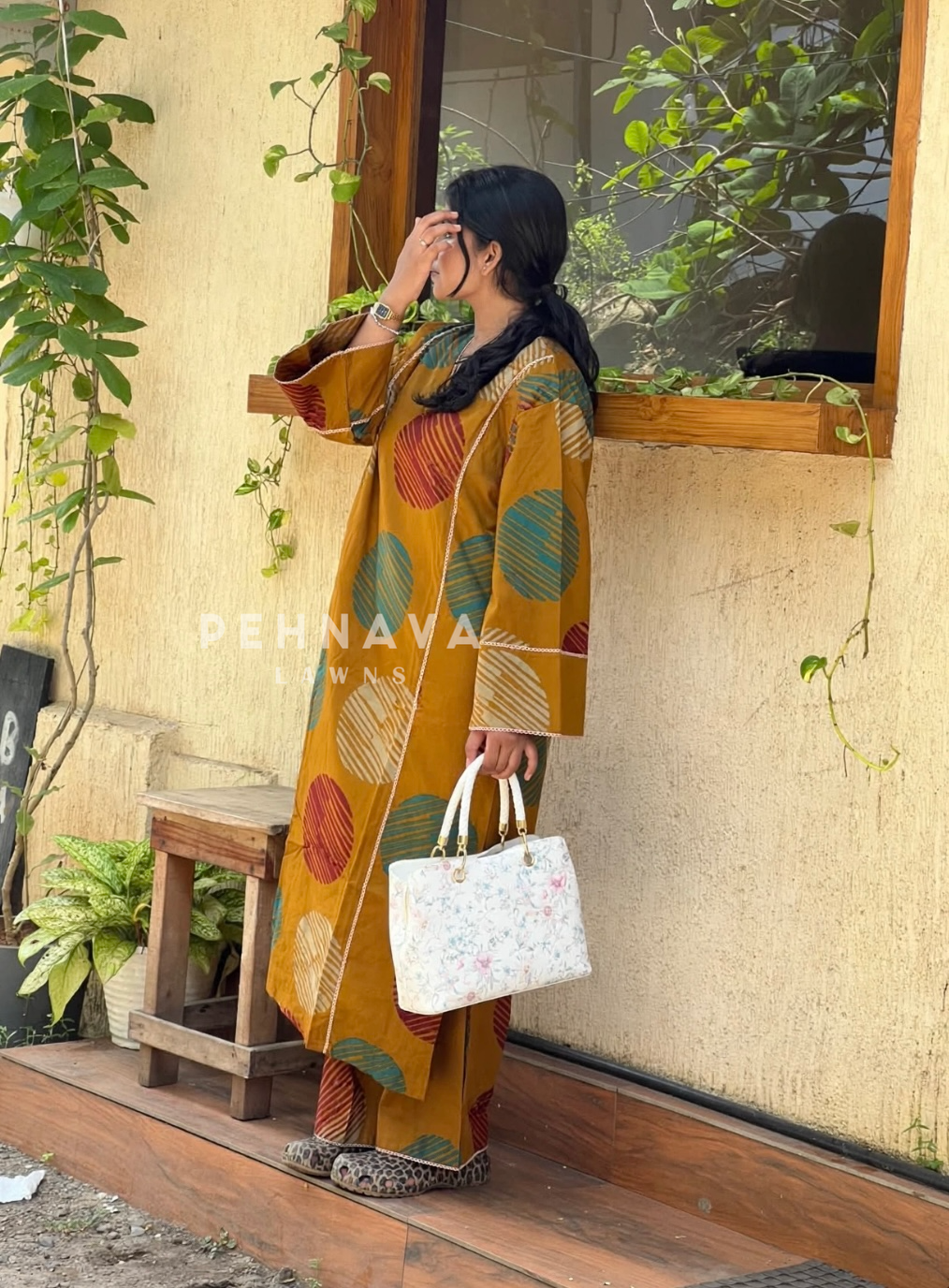 Daily Wear Cotton Printed Suit Set-B261