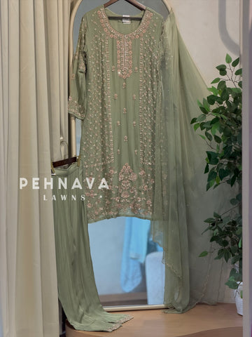 Premium  Handworked Suit-9654