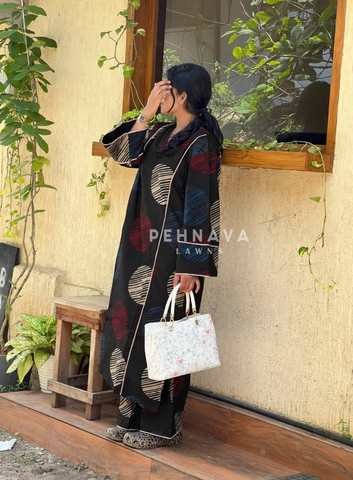 Daily Wear Cotton Printed Suit Set-B261