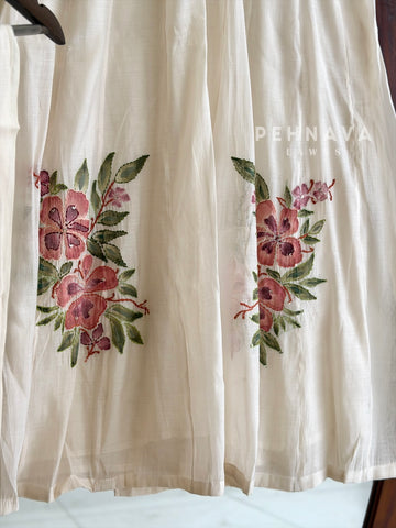 Floral Printed Suit