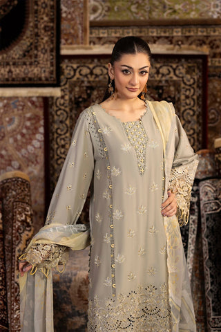 Adan’s Chenille premium unstitched suit-D10 - Pehnava Lawns
