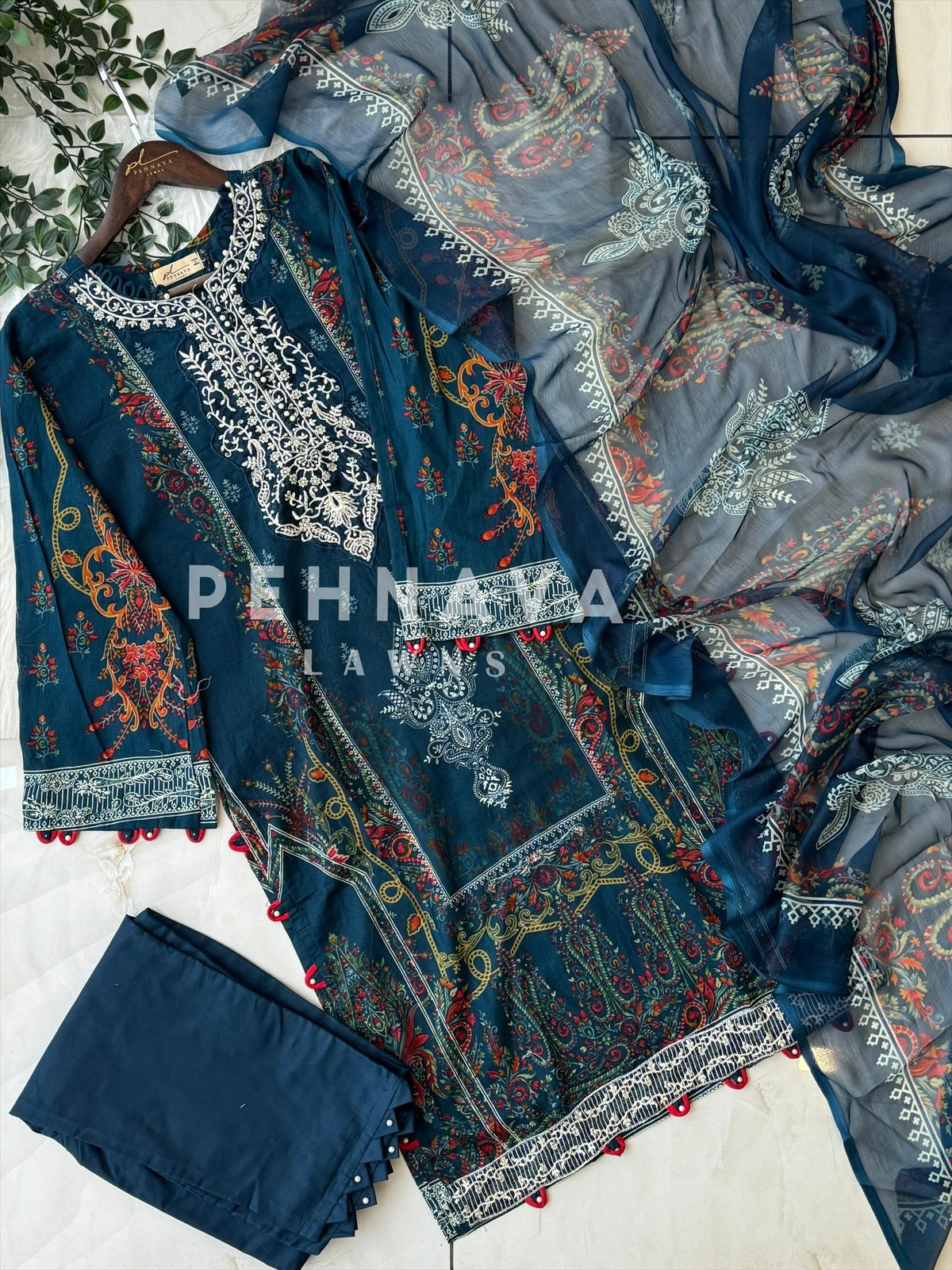 Premium Print Suit Set