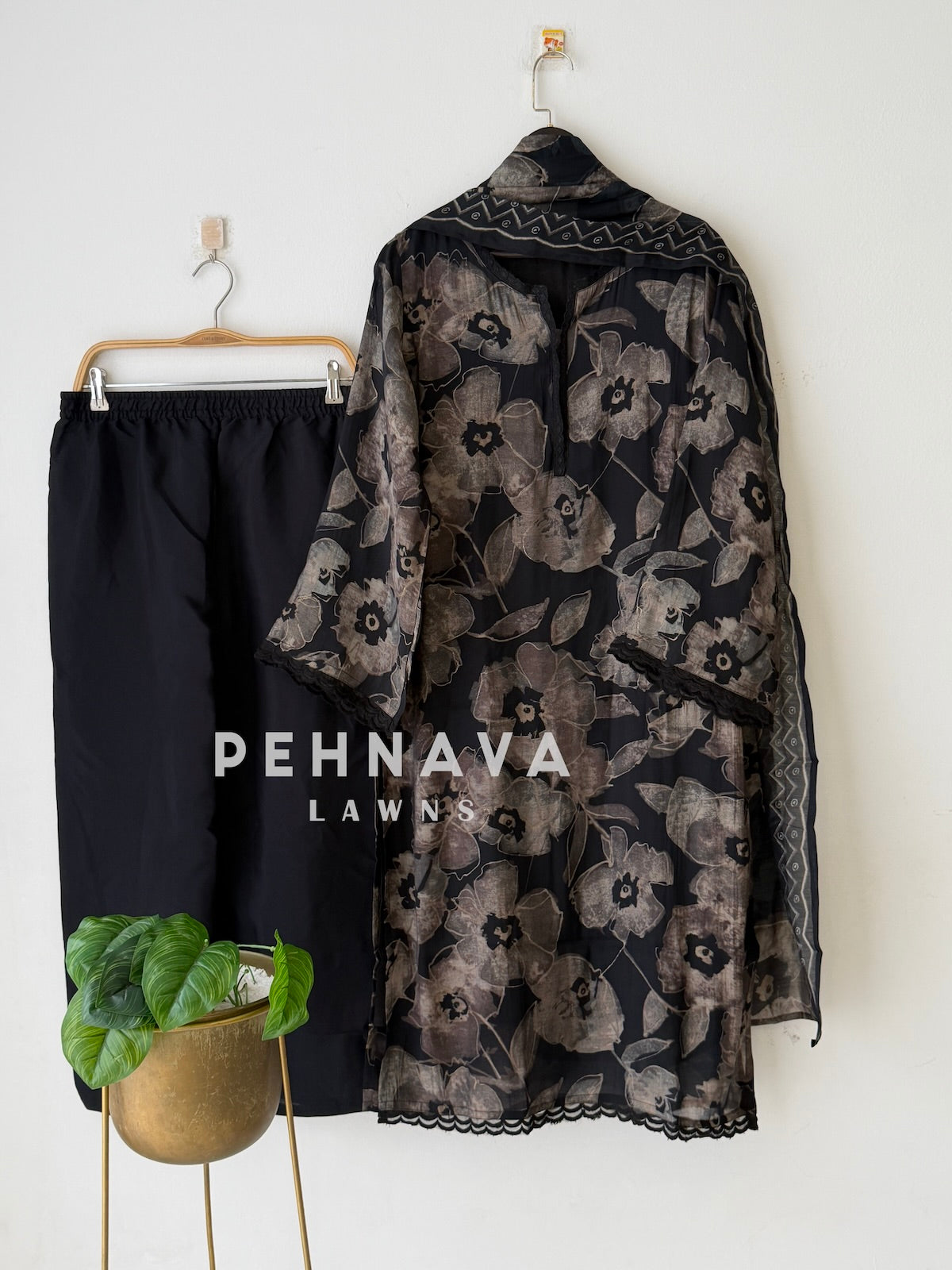 Floral Printed Three Piece Set