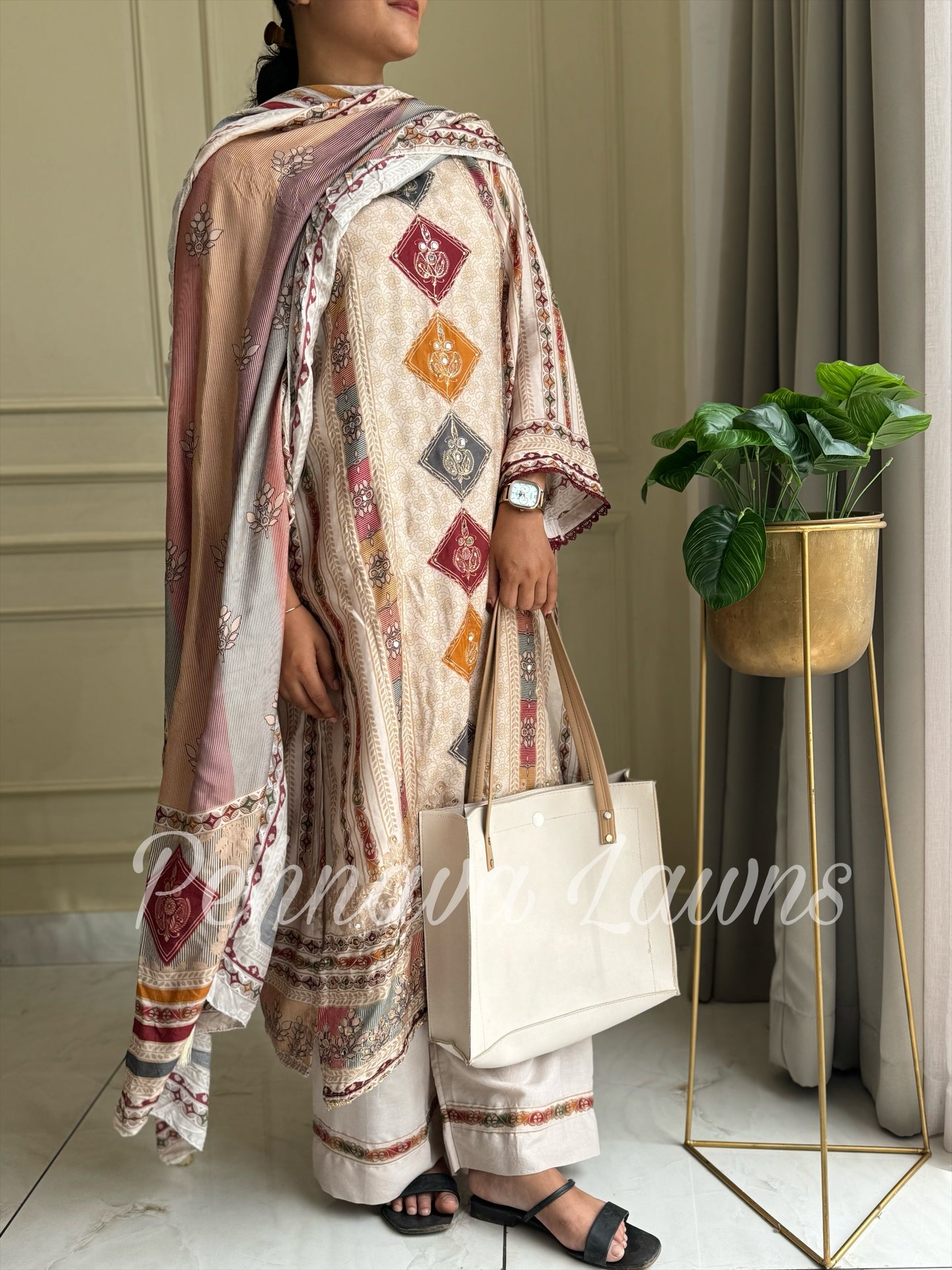 Premium Viscous Muslin Suit