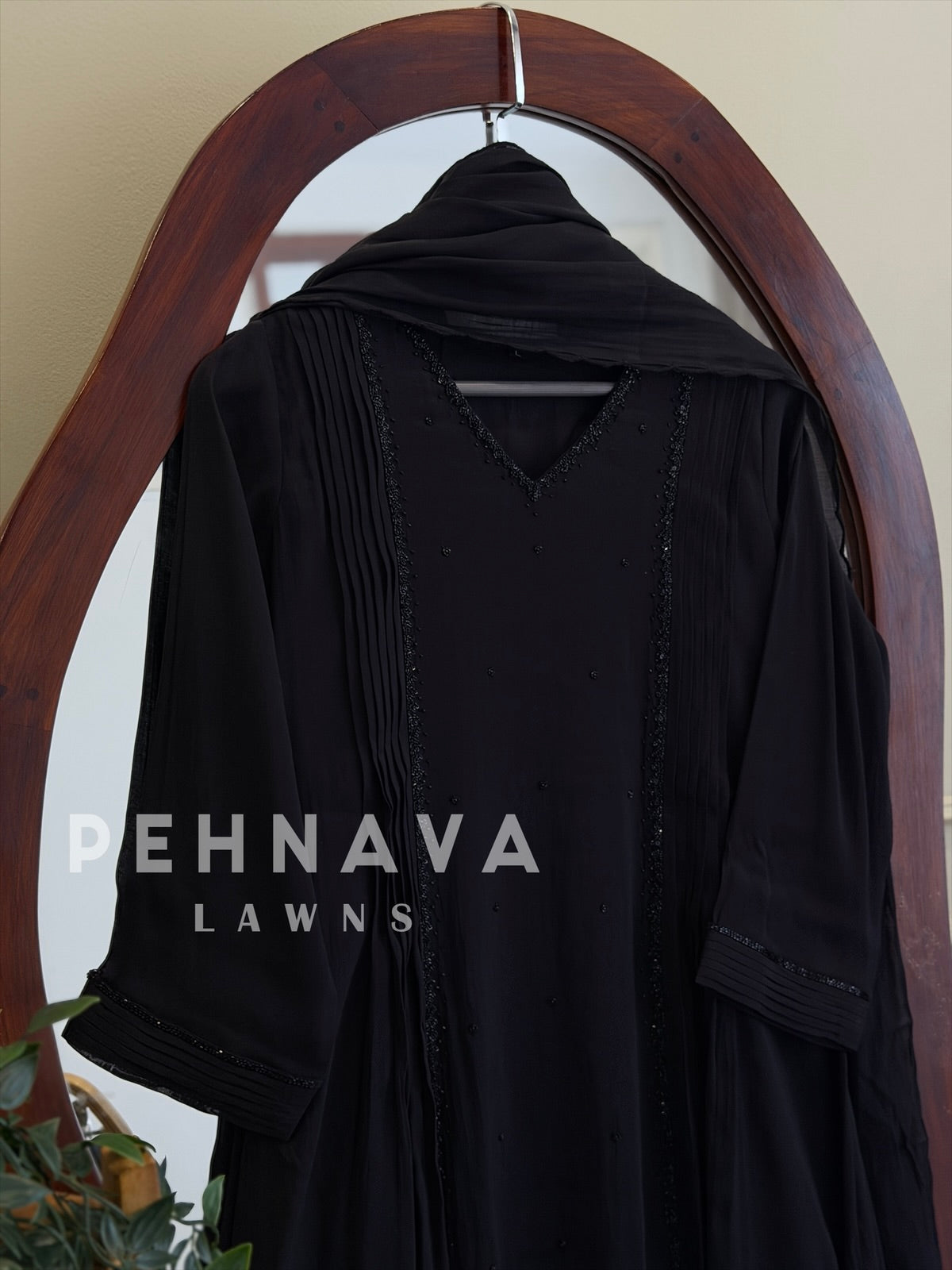 Handworked Pleated Suit