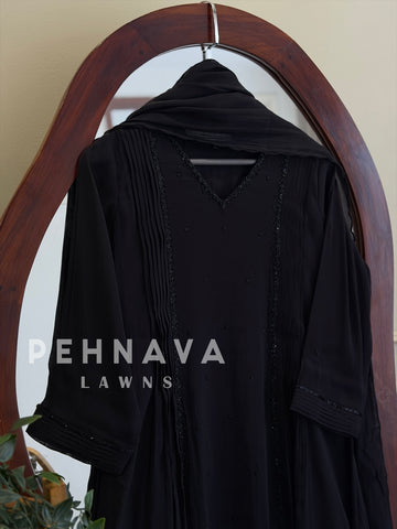 Handworked Pleated Suit
