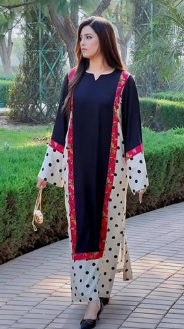 Premium Crepe Ethnic Suit - Pehnava Lawns