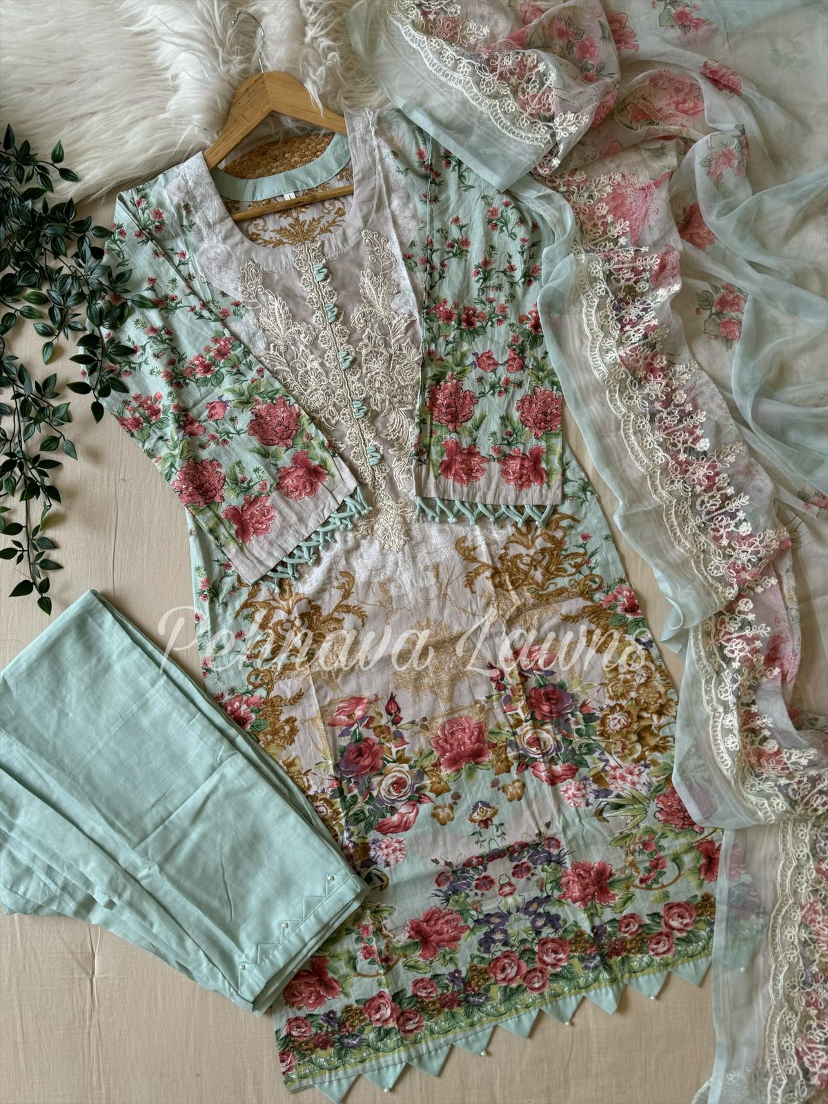 Cotton Casual Pak Suit-1093