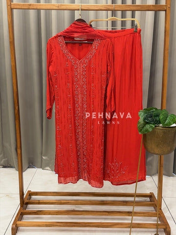 Premium Handworked Chinnon Suit B510