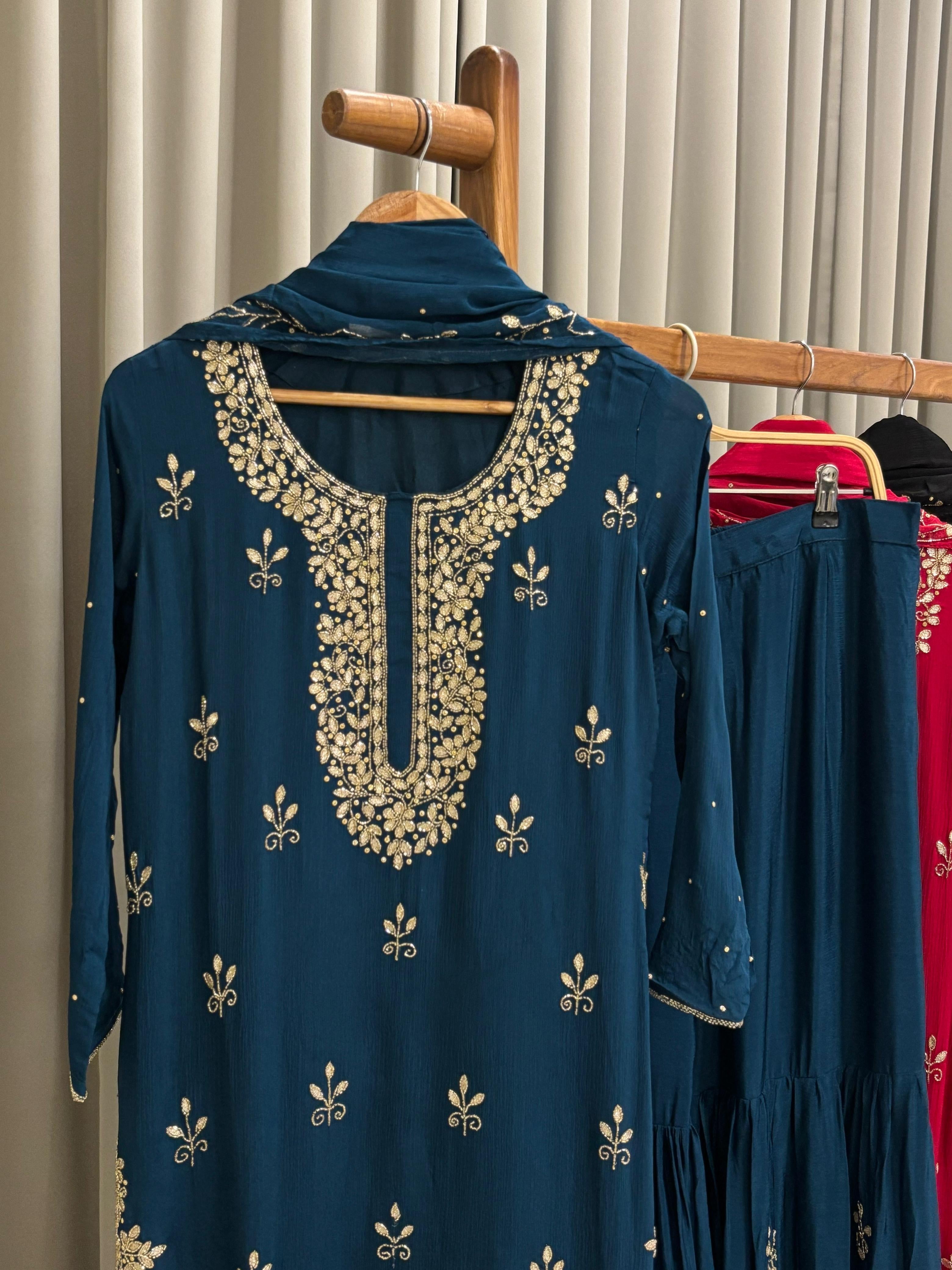 Chinnon Handworked suit-with color options-7482