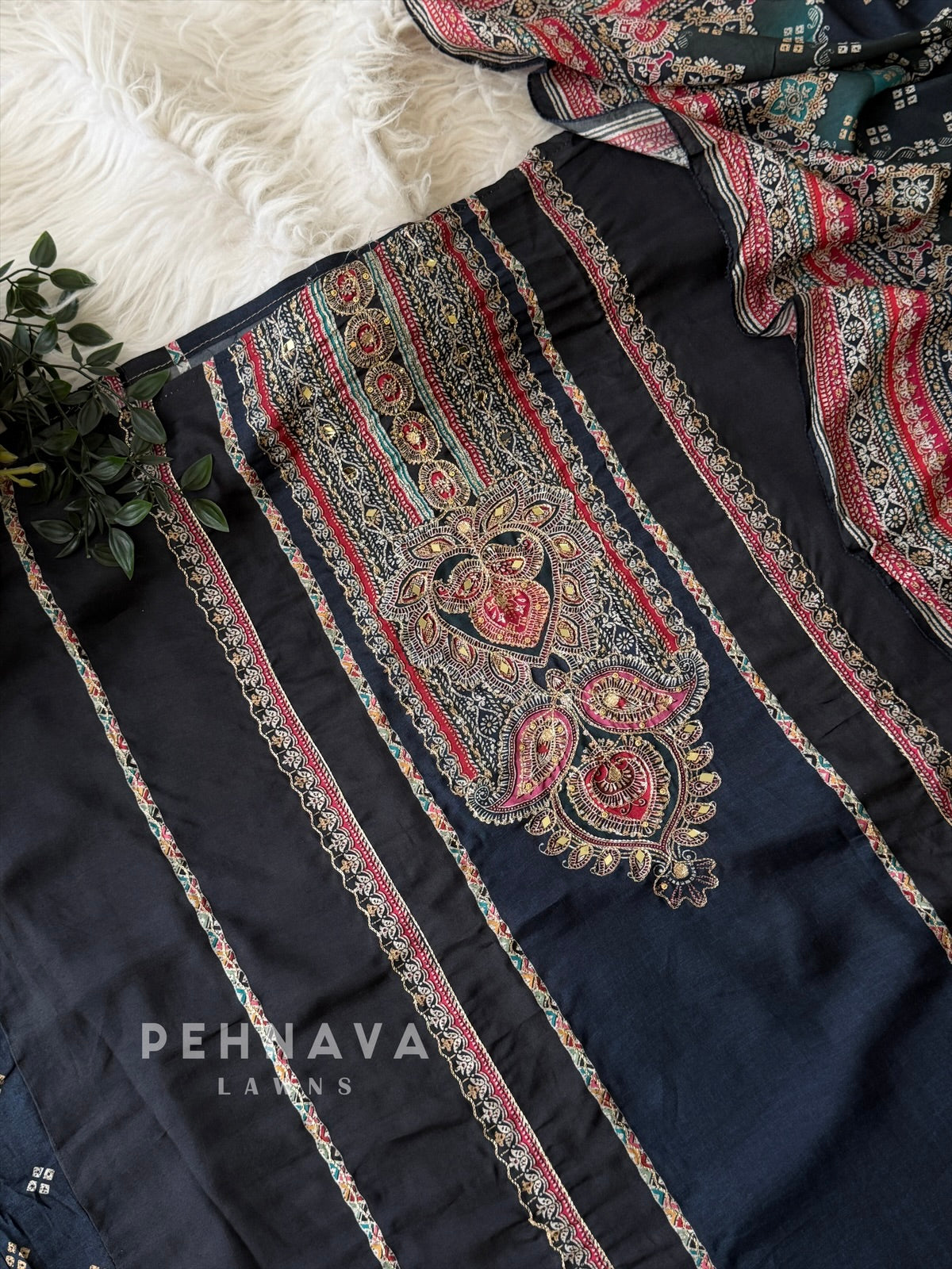 Muslin Unstitched Suit 363