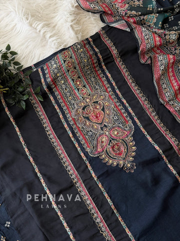 Muslin Unstitched Suit 363