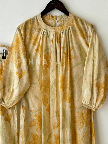 Flowy Tunic Co-ord Set - Pehnava Lawns