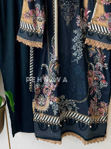 Embroidered Casual Ready To Wear Suit-406