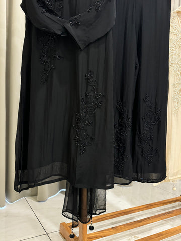 Pearl Hand worked party wear suit