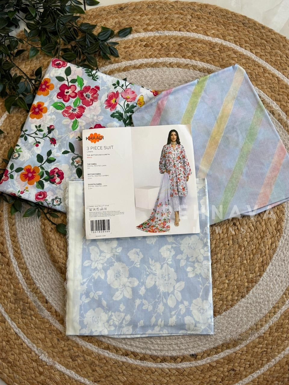 Premium Khaadi Printed Lawn Suit