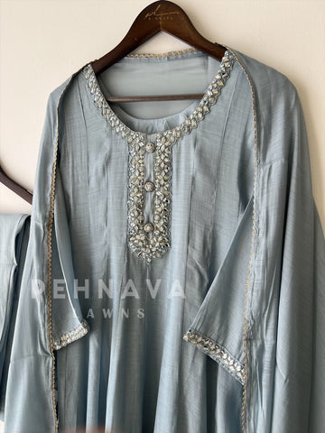 Signature Neck Detail Suit-3696 - Pehnava Lawns