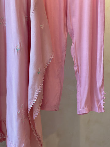 Dhanak luxurious stitched kafthan suit DL-0324