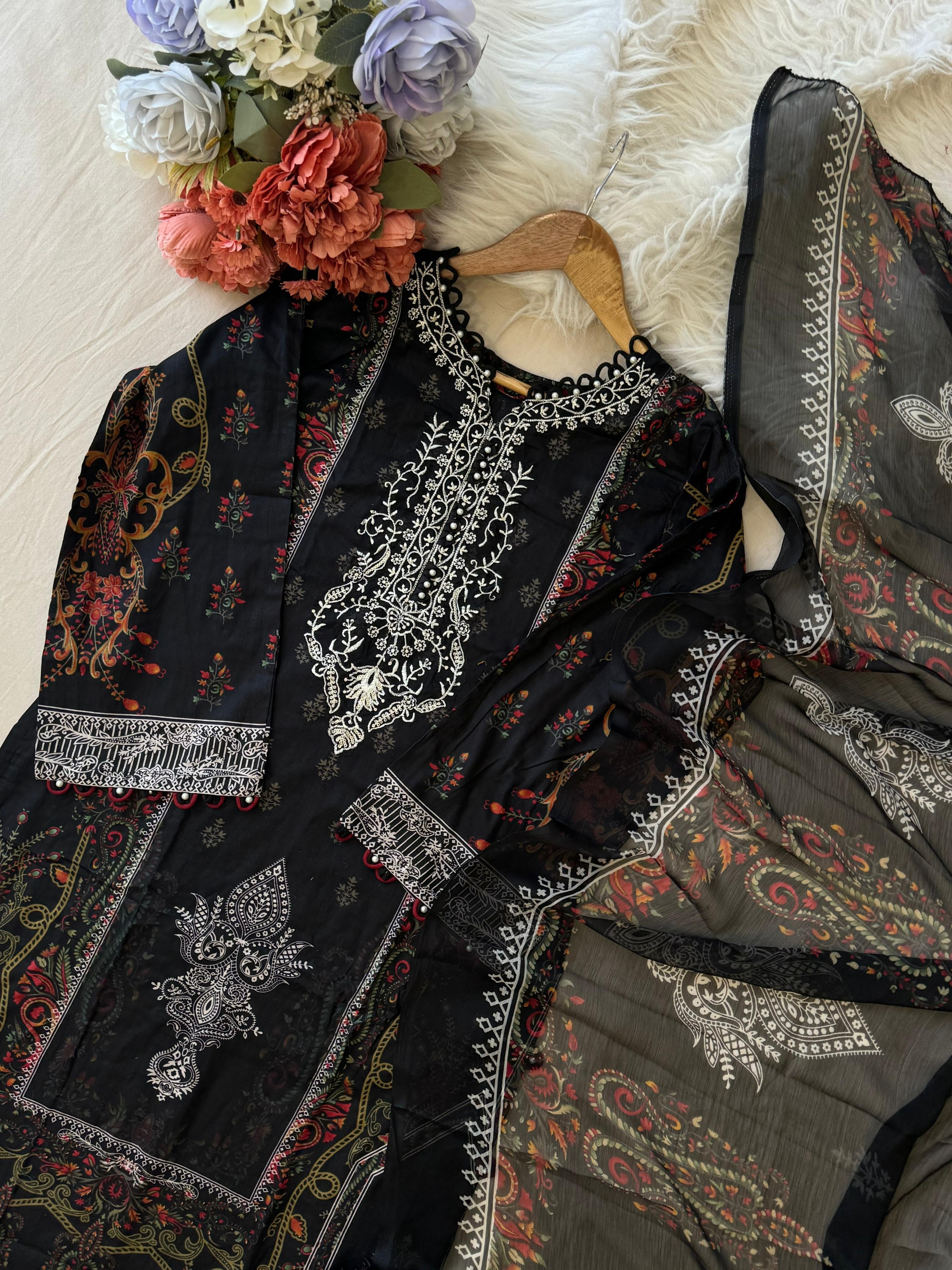 New Ready to Wear Printed Suit-5