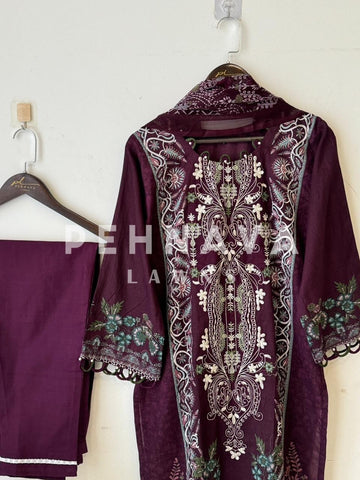Signature Pakistani Cotton Suit - Pehnava Lawns