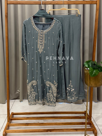 Premium Handworked Chinnon Ensemble