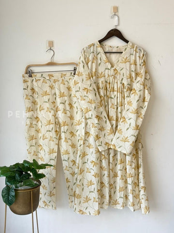 Floral Cotton  Attire - Pehnava Lawns