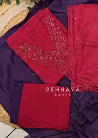 Handworked Unstitched Suit