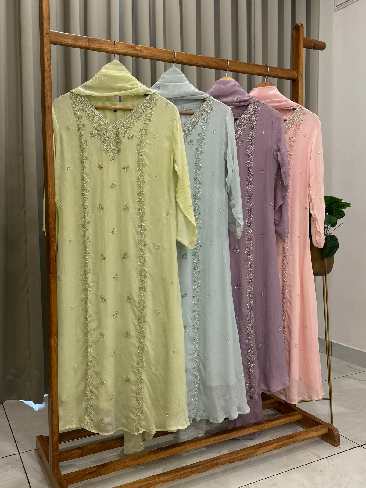 Handworked Premium Ready to wear suit-5373