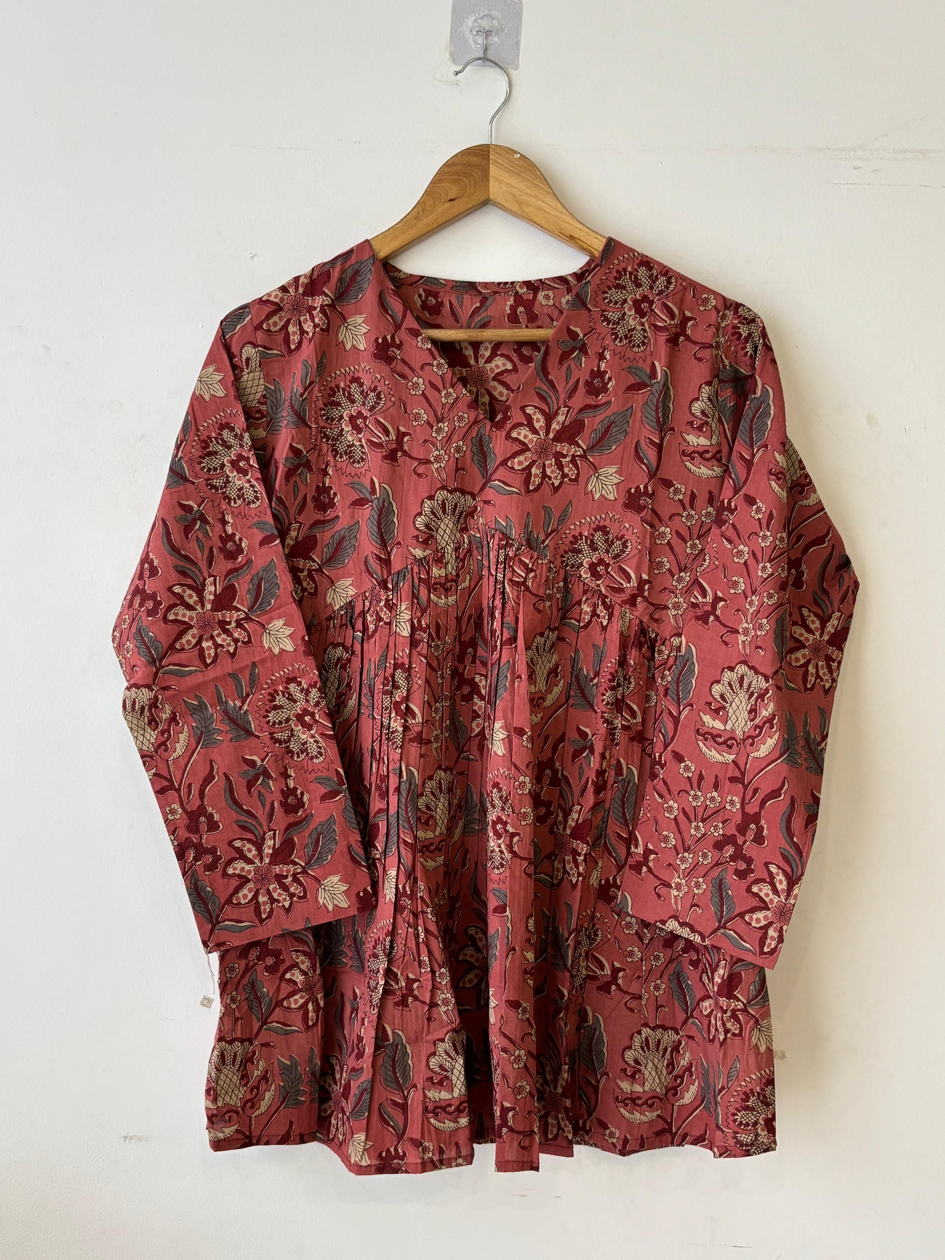 Casual Pure Cotton Trendy Printed Short Kurtis