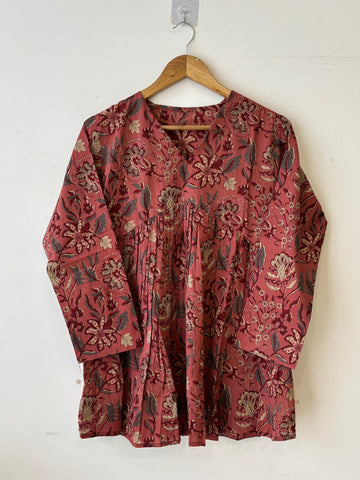 Casual Pure Cotton Trendy Printed Short Kurtis