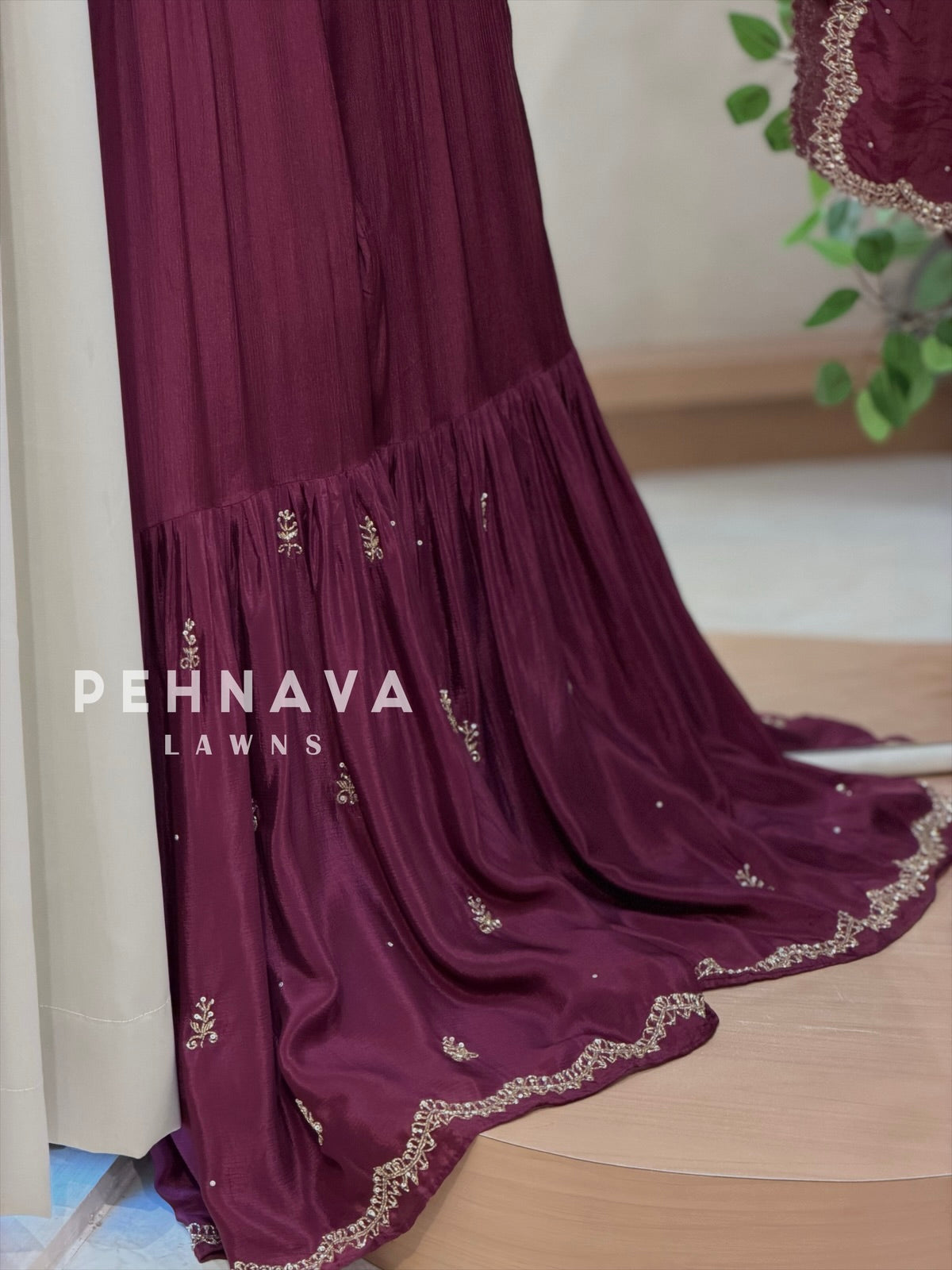 Premium Handworked Chinnon Ensemble