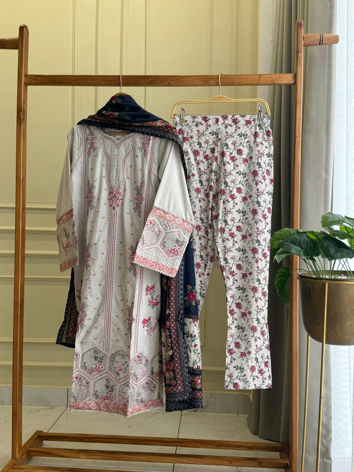 Premium Floral Patterned Lawn Suit