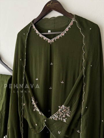 Premium Work Suit-No.4 - Pehnava Lawns