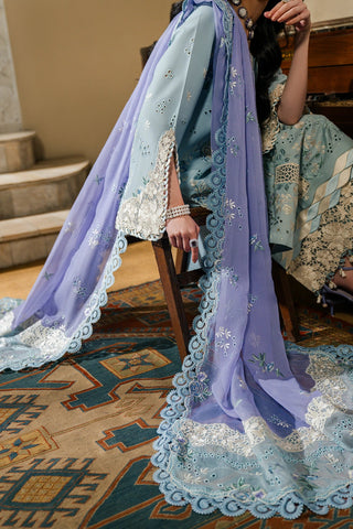 Sundas Ahad Premium Suit-ICE BLUE EL-05