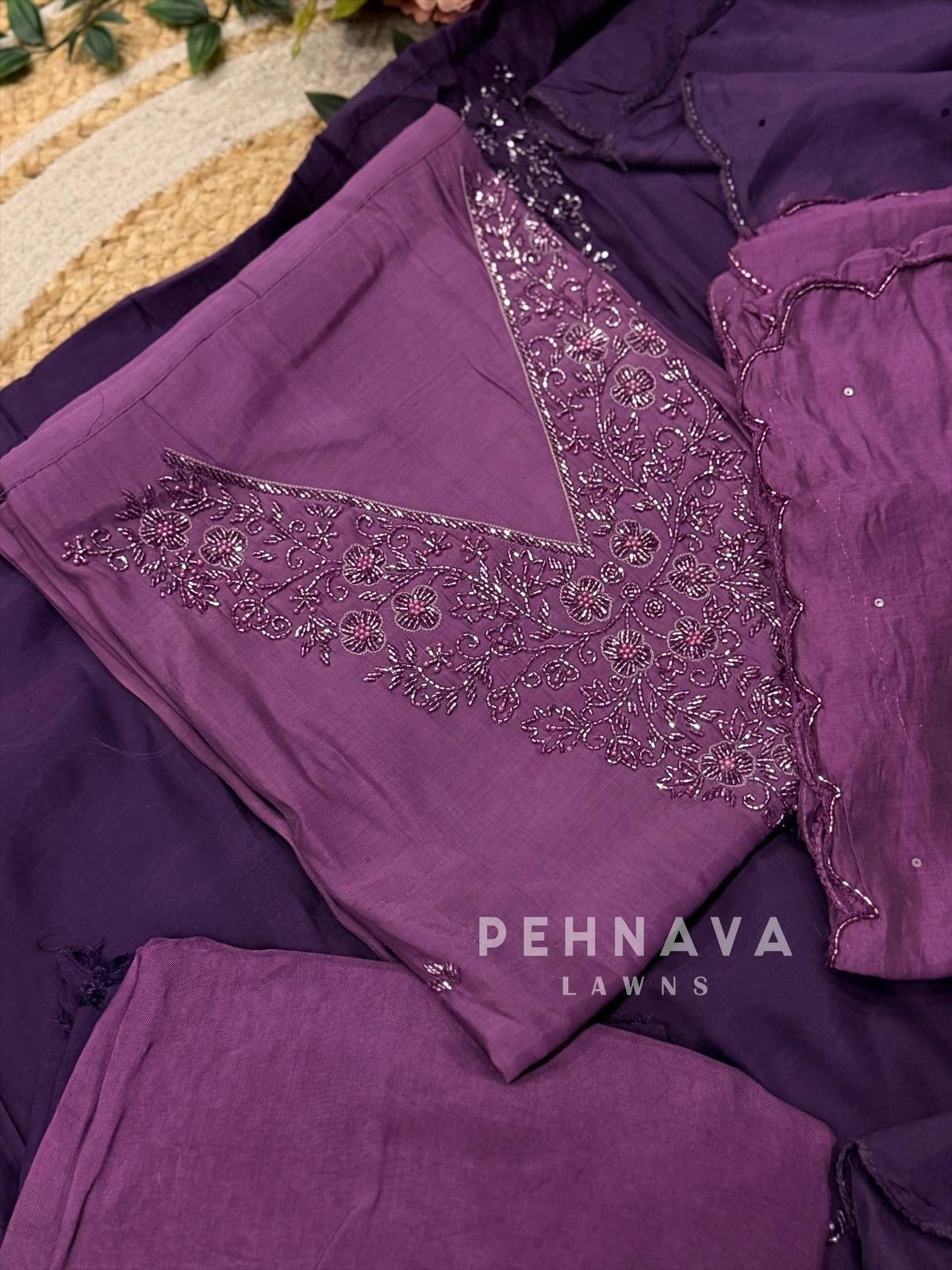Handworked Unstitched Suit