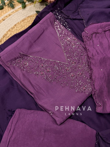 Handworked Unstitched Suit