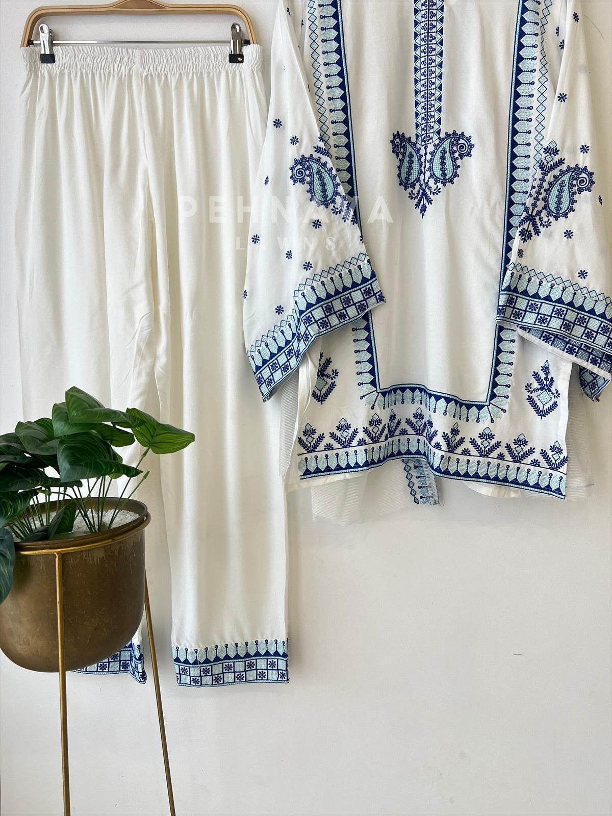 Classic Rayon Work Suit-139 - Pehnava Lawns